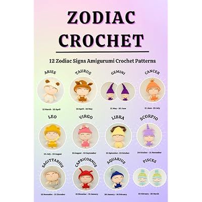Mua Zodiac Crochet: 12 Zodiac Signs Amigurumi Crochet Patterns: Crochet  Doll Pattern Books trên  Nhật chính hãng 2023