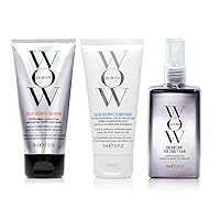 COLOR WOW Dream Curly Travel Size Kit – Color Security Shampoo & Conditioner (2.5 oz), Dream Coat for Curly Hair (2.5 oz). The ultimate curl collection