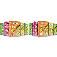 Powdered Drink Mix Variety Pack, Sugar Free! – Fruity flavors - Summer Colada, Tangy Limeade, Citrus Punch & Tropical Berries Packets (30 Count of Stick Packs) - Frutal On-The-Go! (Pack of 2)
