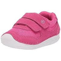 Stride Rite Girls Soft Motion Mason Athletic Sneaker, Pink, 5.5 Toddler