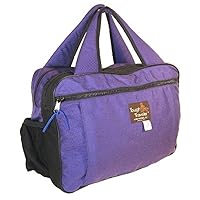 UC Mega - Double-Compartment Briefcase - Made in USA (Purple)