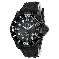 Invicta Men's 20206 Pro Diver Analog Display Automatic Self Wind Black Watch