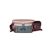 KAVU Washtucna Belt Bag Fanny Pack With Detachable Beverage Cooler - Rosebud