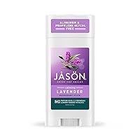 Jason Aluminum Free Deodorant Stick, Calming Lavender, 2.5 Oz (Packaging May Vary)