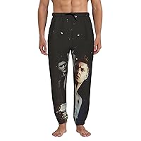 Jensen Ackles Collage Men's Jogger Pants,Personalized 3D Sweatpants Warm Long Pants for Men