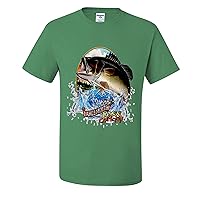 Largemouth Bass Fish Fishling Lovers Mens T-Shirts
