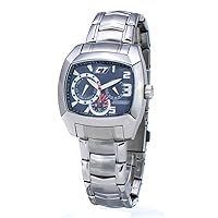Mens Analogue Quartz Watch with Stainless Steel Strap CC7049M-03M, Strap