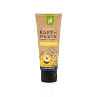 Redmond Earthpaste with Silver - Natural Non-Fluoride Toothpaste, 4 Ounce Tube (Lemon Twist)