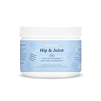 Bocce's Bakery Hip & Joint Supplement for Dogs, Daily Chews Made in The USA with Glucosamine, MSM, and Chondroitin, Supports Healthy Joints, Peanut Butter & Honey, 60 ct