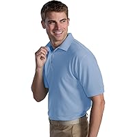 Edwards Garment Men's Big and Tall Soft Pique Polo Shirt
