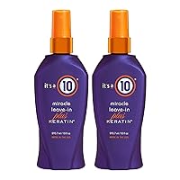 It's a 10 Haircare Miracle Leave-In Plus Keratin Spray, 10 fl. oz (Pack of 2)