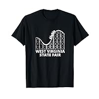 West Virginia State Fair Roller Coaster County Fair T-Shirt
