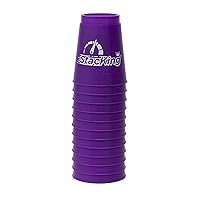 Flash Stacking Cup Purple 12 cups, Can use all of ages, Cup selected by Australian national team
