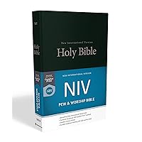 NIV, Pew and Worship Bible, Hardcover, Black, Comfort Print NIV, Pew and Worship Bible, Hardcover, Black, Comfort Print Hardcover