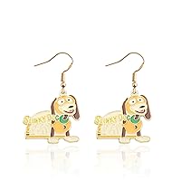 TGBJE Slinky Dog Earring Cartoon Inspired Slinky Dog Gift Cartoon Character Jewelry Slinky Dog Lovers Gift Toy Story Fans Gift