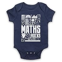Unisex-Babys' Maths Rocks Baby Grow
