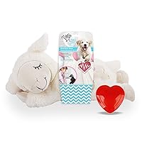 ALL FOR PAWS Heartbeat Dog Toy for Puppy,Dog Behavioral Sleep Aid Puppy Toys,Puppy Heartbeat Stuffed Animal,Dog Anxiety Relief