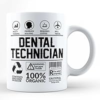 Dental technician Funny Perfect Sarcasm Mug/Gift For Medical Professional Dental technician Black Coffee Mug By HOM