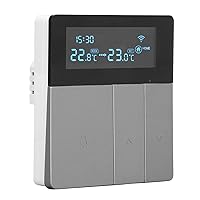 Smart Thermostat with LCD Color Display, Programming Function, Intelligent Temperature Control, Widely Applicable for Homes, Offices, Hotels, and Floor Heating, Practical Design