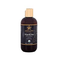 ManKine, USDA Certified Organic Face & Body Lotion with Hydrating Beeswax, Royal Jelly, Propolis and Essential Oils. 8.0 Fluid Ounce
