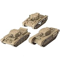 World of Tanks: U.K. Tank Platoon Expansion - Cromwell, Churchill VII, Valentine - WOT Miniatures Game, War & Military, RPG, Tabletop Gaming, WOT65