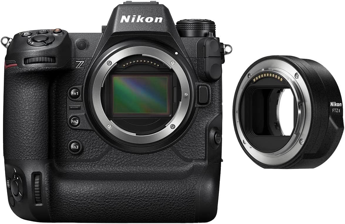 Nikon Z9 Mirrorless Camera with FTZ II Adapter Kit (2 Items)