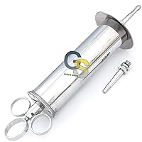 Chrome Plated Ear & Bladder Syringe Stainless Steel by G.S Online Store