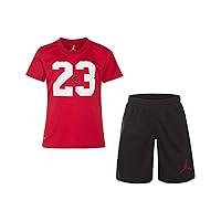 Jordan Air Boy`s T-Shirt and Shorts 2 Piece Set