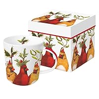 Paperproducts Design Holiday Party Mug In A Gift Box, 1 Count (Pack of 1)