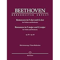 Beethoven: Romances in G Major, Op. 40 & F Major, Op. 50 (Solo Part with Piano Reduction)
