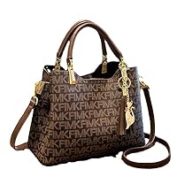 JCORAL MK Brand Bag Women's 2022 Fashion Genuine Leather Handbag Easy to Match Western-style Crossbody Shoulder Bag, Color