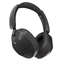 iKF-Solo Wireless Headphones Bluetooth 5.3 Active Noise Cancelling Smart App Control 35ms Low Latency Support Wired Wireless Hi-Res Audio Hi-Fi 130 Hours Playtime (All-Black)