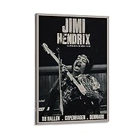 generic Vintage Jimi Hendrix Poster,Hendrix Guitar Aesthetic Poster Poster Decorative Painting Canvas Wall Art Living Room Posters Bedroom Painting 24x36inch(60x90cm)