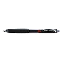 G-Knock BeGreen Refillable & Retractable Gel Ink Pens, Fine Point, Black Ink, 12-Pack (31506)