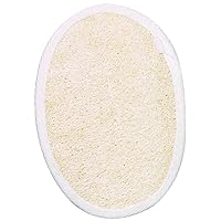 ForPro Loofah Mitt, Exfoliating Body Scrubber for Bath, Spa and Shower, Large Loofah Sponge, 4