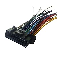 22 Pin KENWOOD DDX514 / DDX516 Player Auto Stereo Wiring Harness Plug