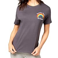 Womens Rainbow Graphic T-Shirt