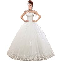New Strapless Bowknot Wedding Dress Bride Wedding Gown Custom Size