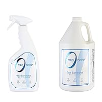 Zero Odor – Multi-Purpose Odor Eliminator 128 Oz - Patented Technology for Bathroom, Kitchen, Fabric, Closet- Smell Great Again, 16oz