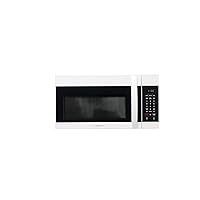 Farberware Over-the-Range Microwave Oven, 1.7 Cu. Ft. - 1000W - Auto Reheat, Multi-Stage Cooking, Melt/Soften Feature, Child Safety Lock, LED Display - Space Efficient & Powerful - White