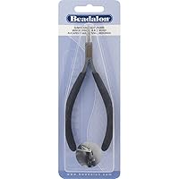 Beadalon 201A-014 Slim Round Nose Pliers for Jewelry Making, 5.75