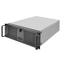 SilverStone Technology 4U Rackmount Server Chassis with 3 X 5.25 Front Bays with CEB/ATX/mATX/Mitx Support RM400 Cases SST-RM400 SilverStone Technology 4U Rackmount Server Chassis with 3 X 5.25 Front Bays with CEB/ATX/mATX/Mitx Support RM400 Cases SST-RM400