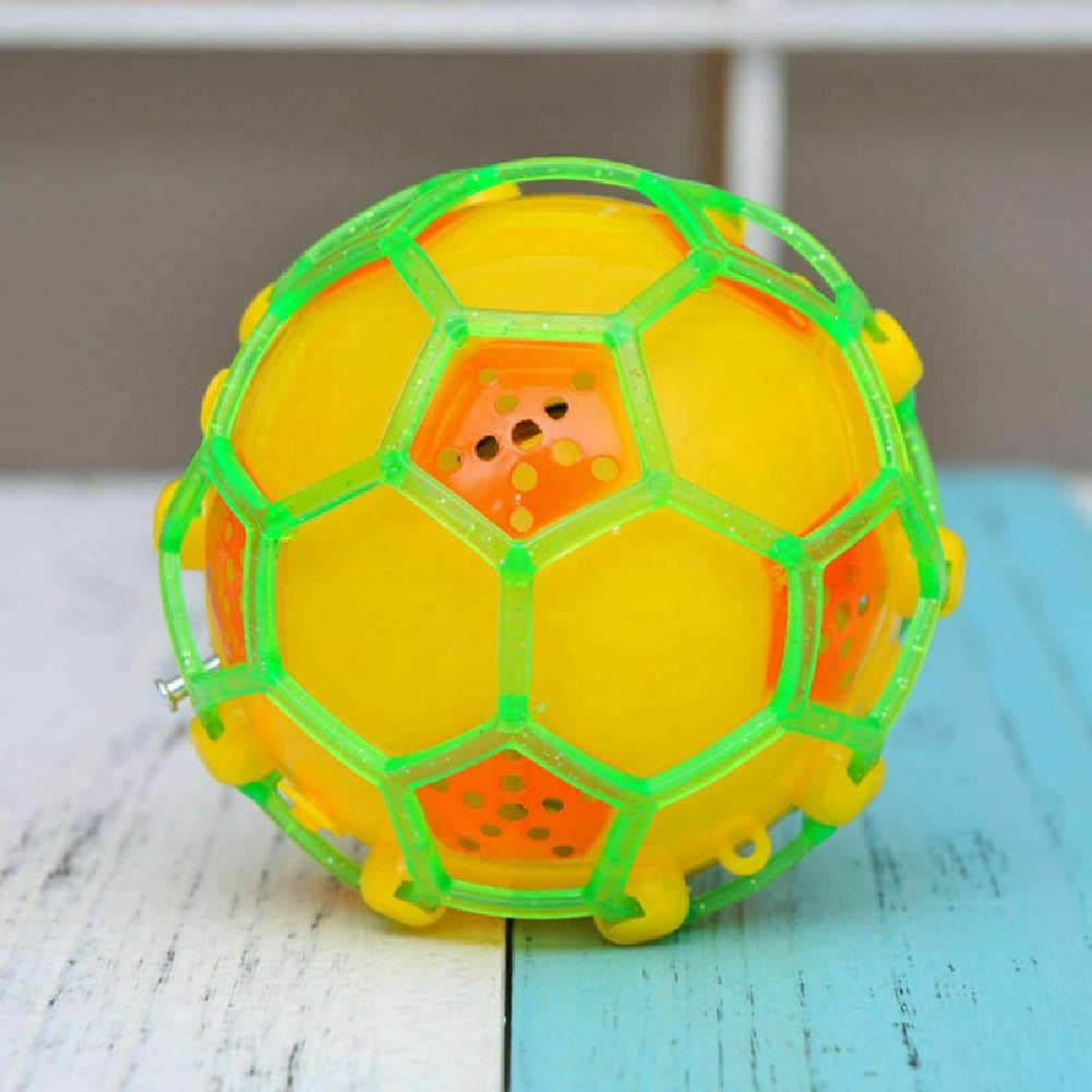 MOOKEENONE 11cm Light-Up Toddler Electric Flash Light Ball Creative Kid Football Toy Boy Girl