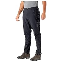 RAB Men's Kinetic 2.0 Waterproof Breathable Pants for Hiking, Climbing, and Mountaineering