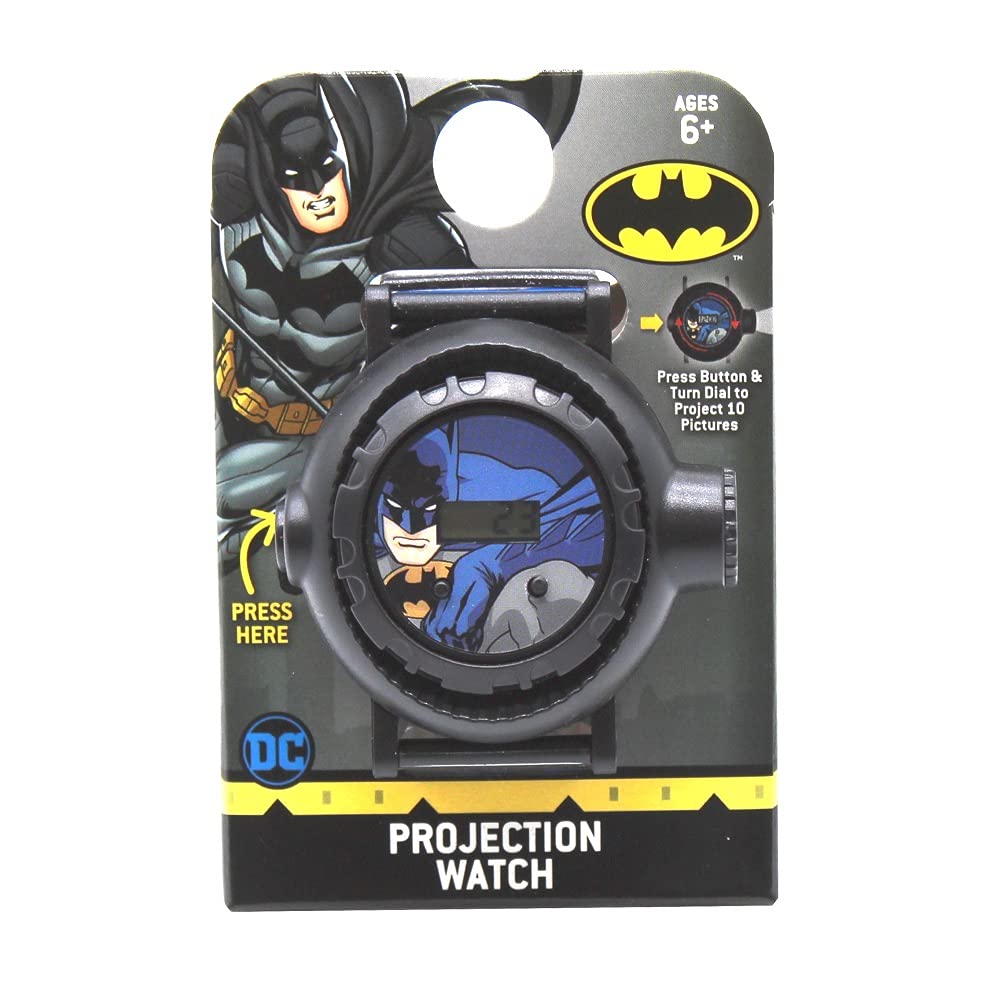 Accutime DC Comics Batman Kids' BAT4010AZ Digital Display Quartz Black Watch