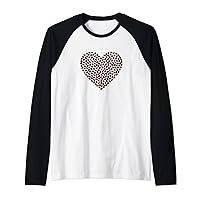Mom Dad Coffee Beans In Heart Funny Quotes Coffee Lovers Raglan Baseball Tee