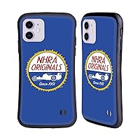 Officially Licensed National Hot Rod Association Original Logo Graphics Hybrid Case Compatible with Apple iPhone 11