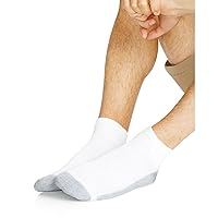 Hanes mens Double Tough 12-Pack Ankle Socks