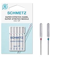 Schmetz HAX1SP Special Super Stretch Serger Needles - Assorted Size, 5/Pk.