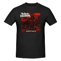 The Black Dahlia Murder Nightbringers T Shirt Man's Summer Round Neckline Tee Cotton Casual Short Sleeve Shirts